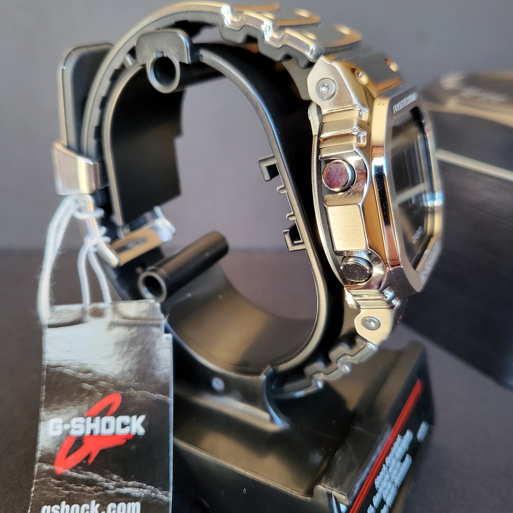 NEW!! G-SHOCK WATCH ⌚️ GM-5600YM STAINLESS STEEL,G STEEL FINE METALLIC SERIES - Picture 3 of 12